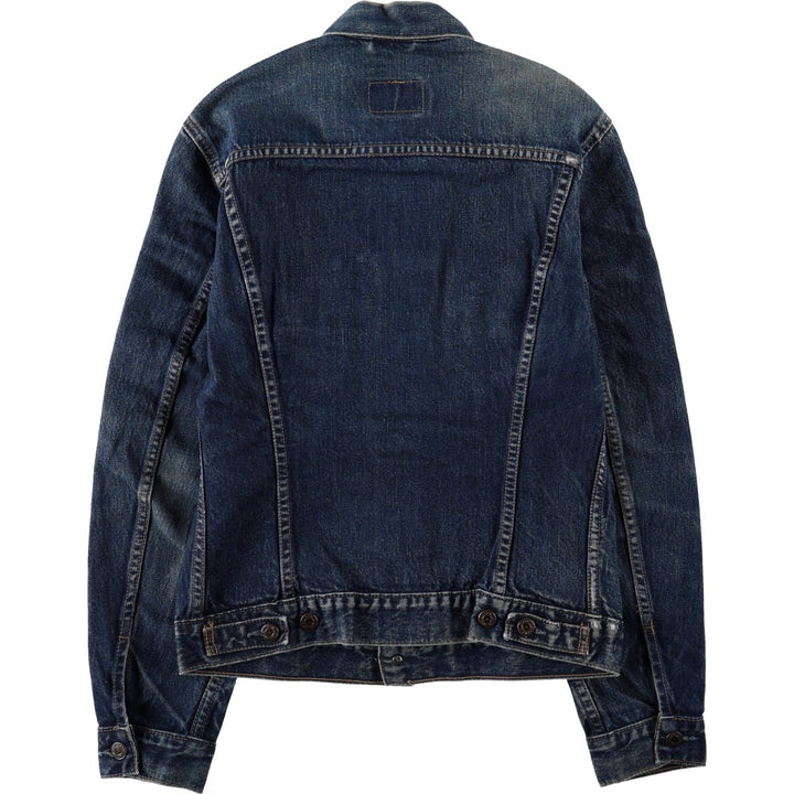 1990'S Levi's 70500-0401 Euro Model Denim Jacket (Men's Size M equivalent) Vintage cotton navy blue type Vintage Second Hand