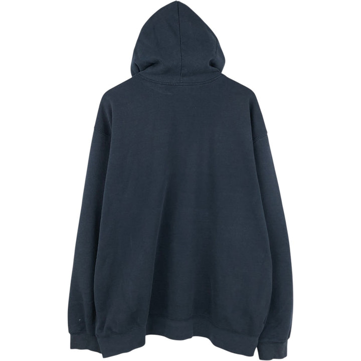 Carhartt Men's XXL Pullover Hoodie unclear navy blue type Vintage Second Hand