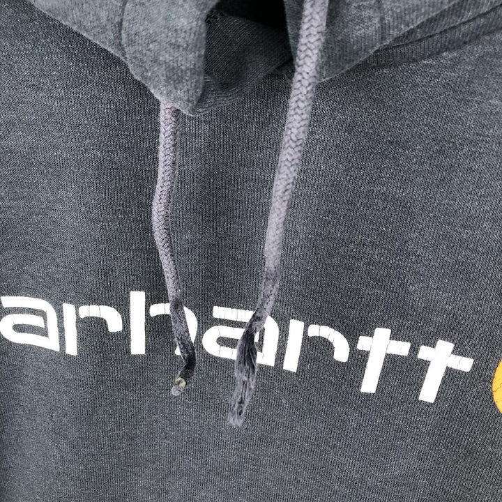 Carhartt Men's XXL Pullover Hoodie unclear navy blue type Vintage Second Hand