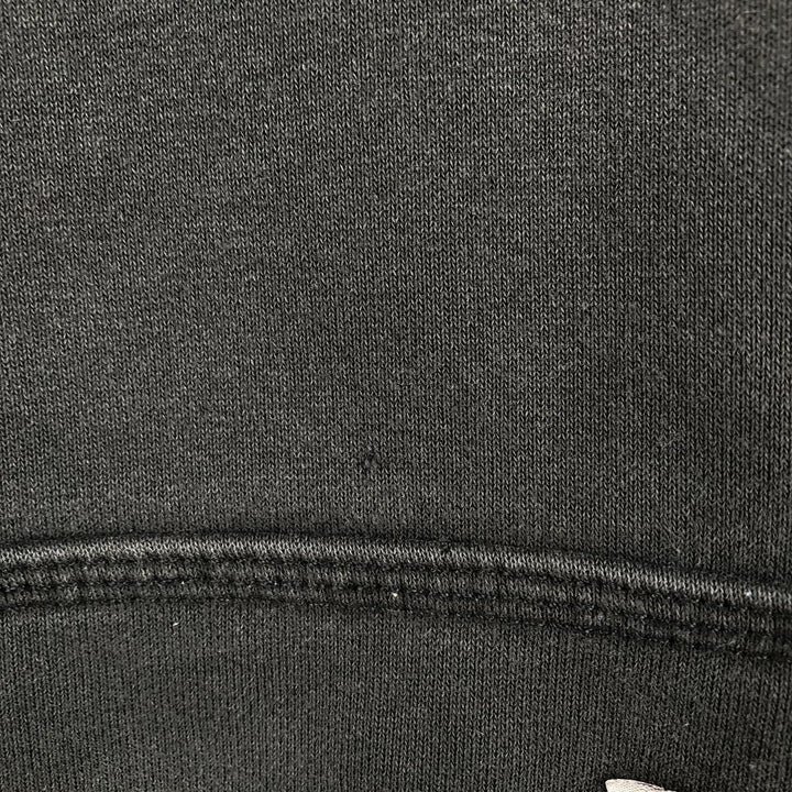 Carhartt ORIGINAL FIT sweatshirt half zip hoodie, men's size L cotton Charcoal Vintage Second Hand