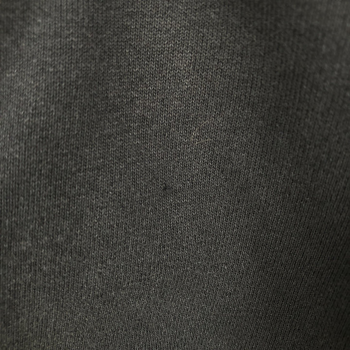 Carhartt ORIGINAL FIT sweatshirt half zip hoodie, men's size L cotton Charcoal Vintage Second Hand