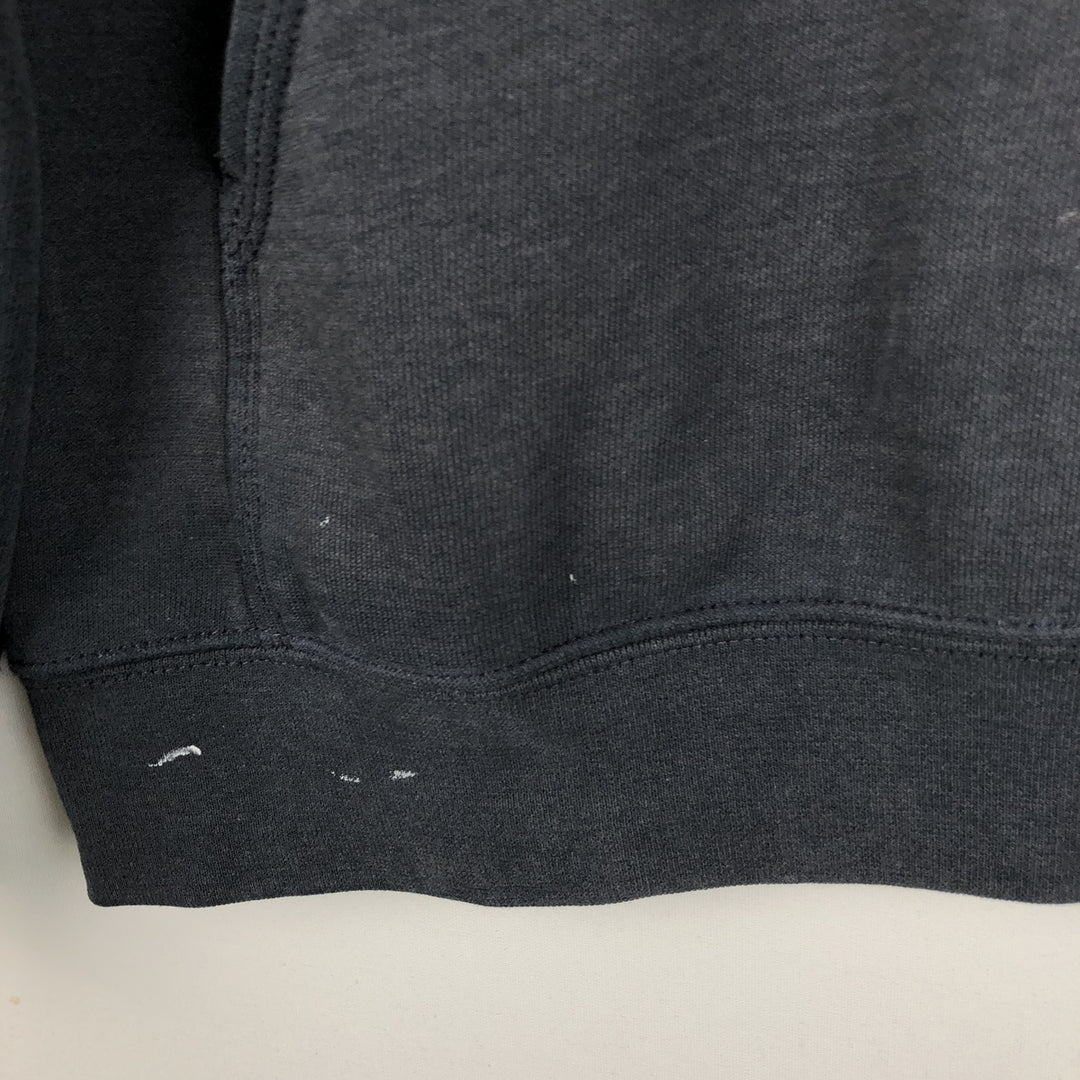 Carhartt ORIGINAL FIT sweatshirt pullover hoodie, men's size L cotton Charcoal Vintage Second Hand