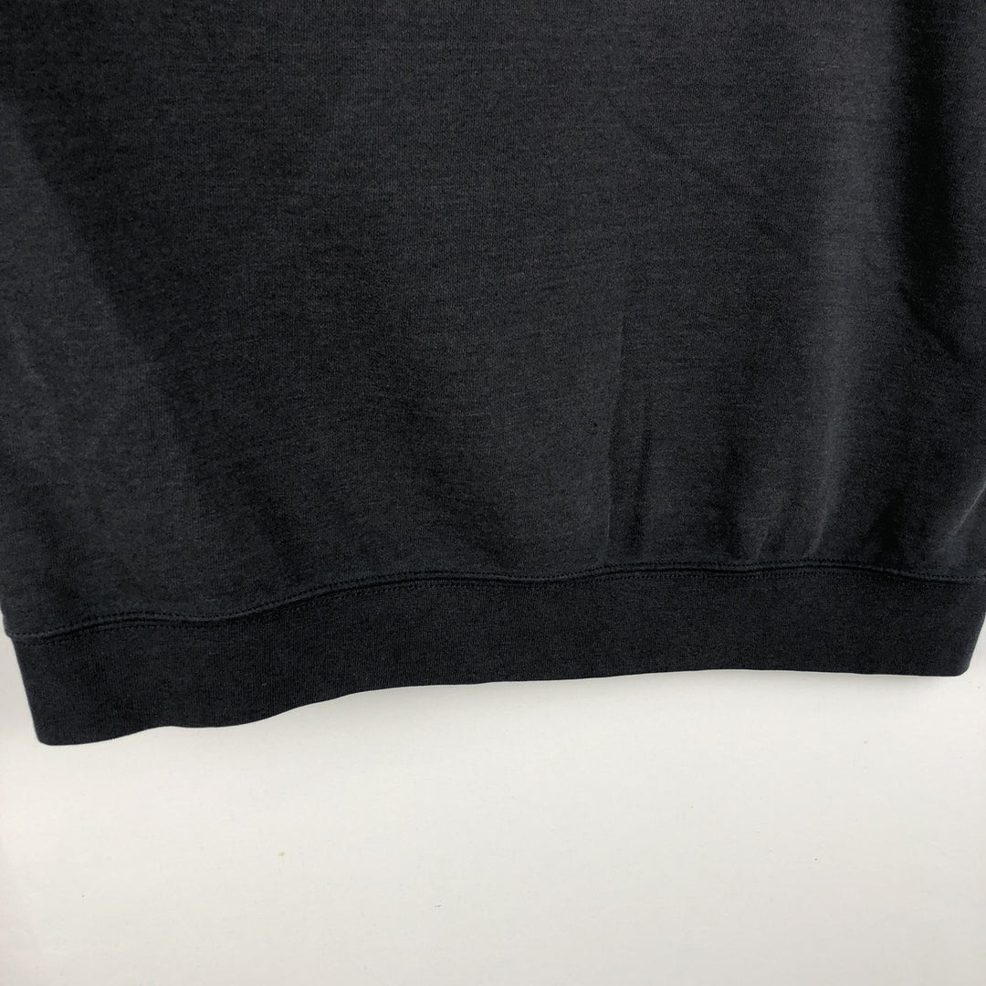 Carhartt ORIGINAL FIT sweatshirt pullover hoodie, men's size L cotton Charcoal Vintage Second Hand