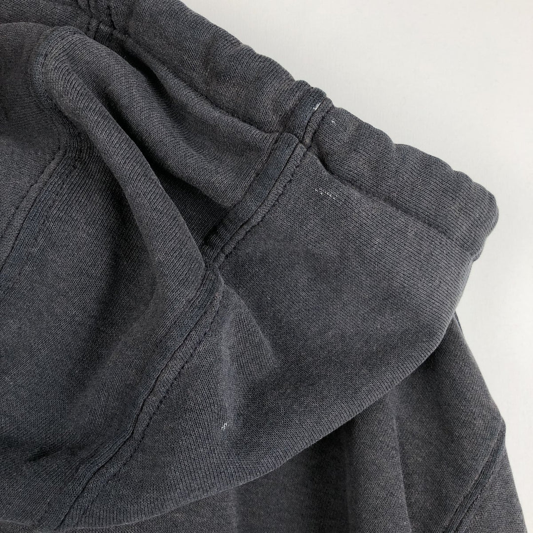 Carhartt ORIGINAL FIT sweatshirt pullover hoodie, men's size L cotton Charcoal Vintage Second Hand
