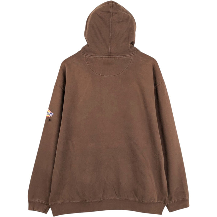 Dickies Sweat Pullover Hoodie Men's Size L cotton brown type Vintage Second Hand
