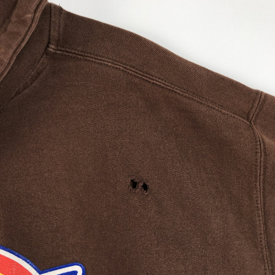 Dickies Sweat Pullover Hoodie Men's Size L cotton brown type Vintage Second Hand