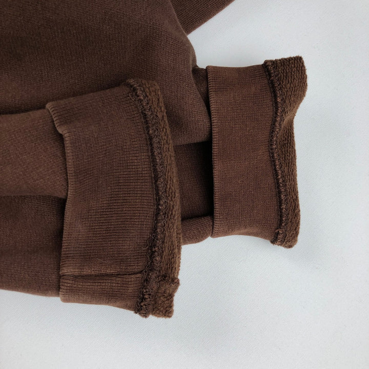 Dickies Sweat Pullover Hoodie Men's Size L cotton brown type Vintage Second Hand
