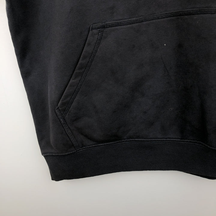 Carhartt RAIN DEFENDER LOOSE FIT Sweat Half-Zip Hoodie (Men's XL equivalent) cotton black type Vintage Second Hand