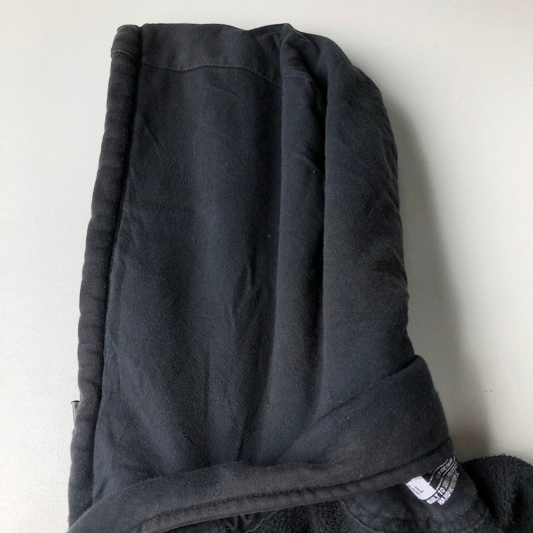 Carhartt RAIN DEFENDER LOOSE FIT Sweat Half-Zip Hoodie (Men's XL equivalent) cotton black type Vintage Second Hand