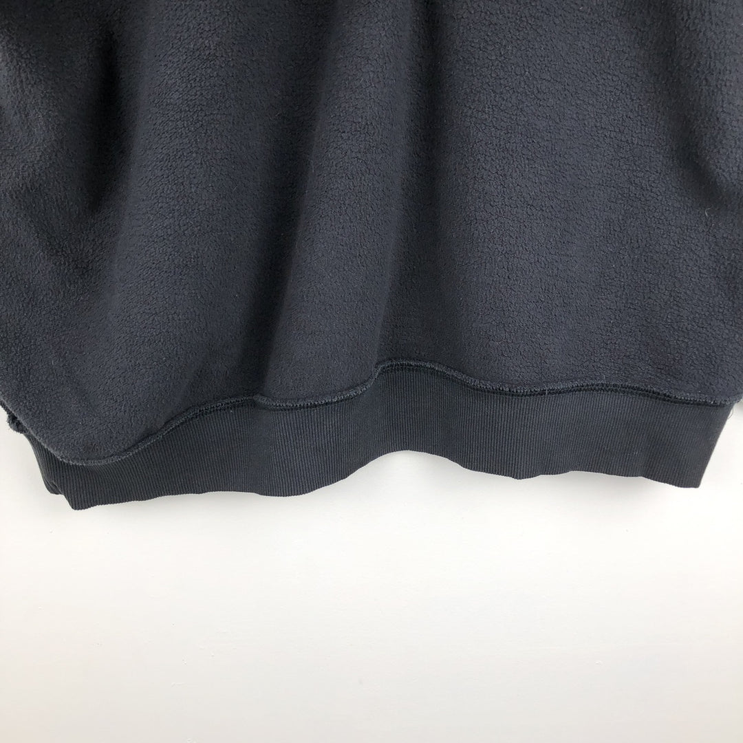 Carhartt RAIN DEFENDER LOOSE FIT Sweat Half-Zip Hoodie (Men's XL equivalent) cotton black type Vintage Second Hand