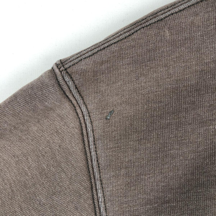 Carhartt ORIGINAL FIT sweatshirt pullover hoodie, men's size L cotton Charcoal Vintage Second Hand