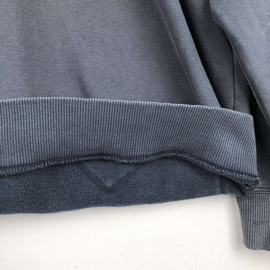 Carhartt ORIGINAL FIT sweatshirt pullover hoodie, men's size M unclear navy blue type Vintage Second Hand
