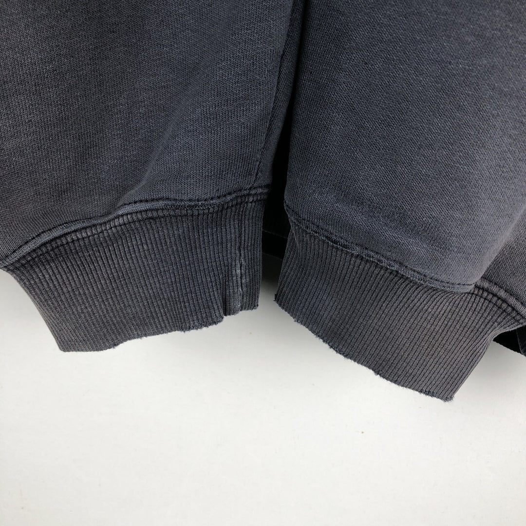 Carhartt Sweat Half Zip Hoodie Men's L size cotton navy blue type Vintage Second Hand