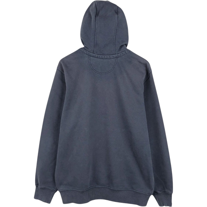 Carhartt ORIGINAL FIT sweatshirt pullover hoodie, men's size M unclear navy blue type Vintage Second Hand