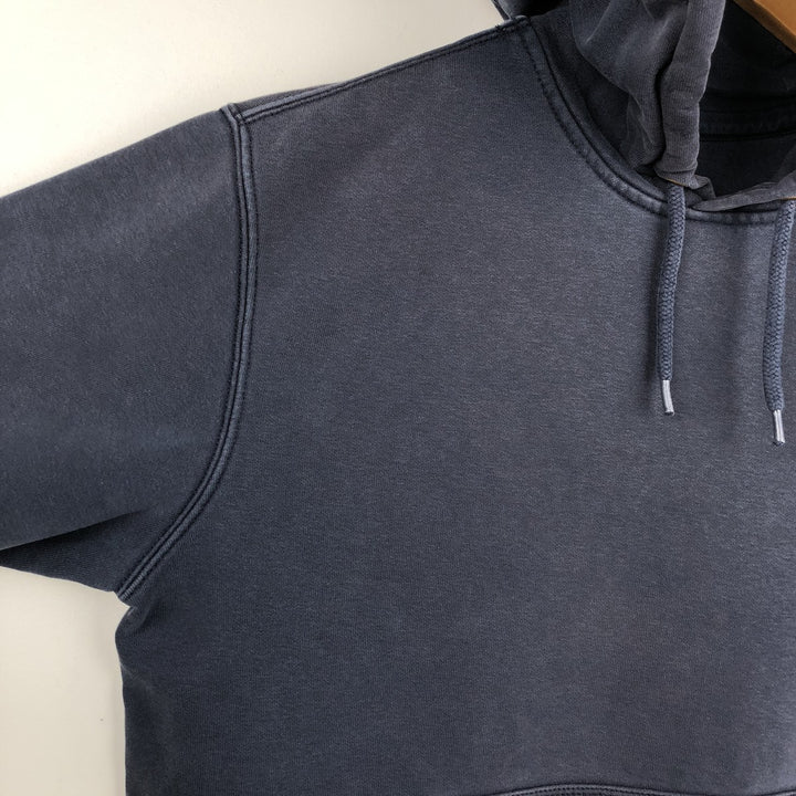 Carhartt ORIGINAL FIT sweatshirt pullover hoodie, men's size M unclear navy blue type Vintage Second Hand