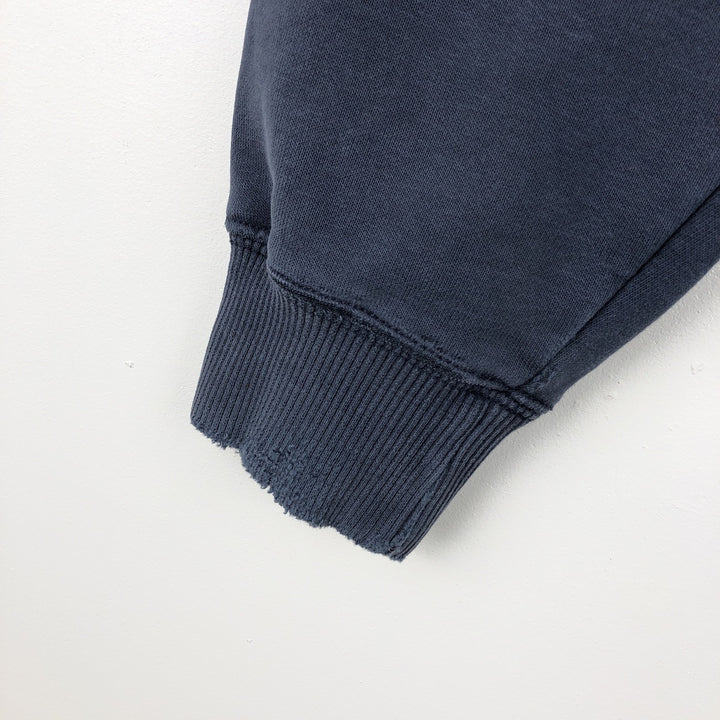 Carhartt ORIGINAL FIT sweatshirt pullover hoodie, men's size M unclear navy blue type Vintage Second Hand