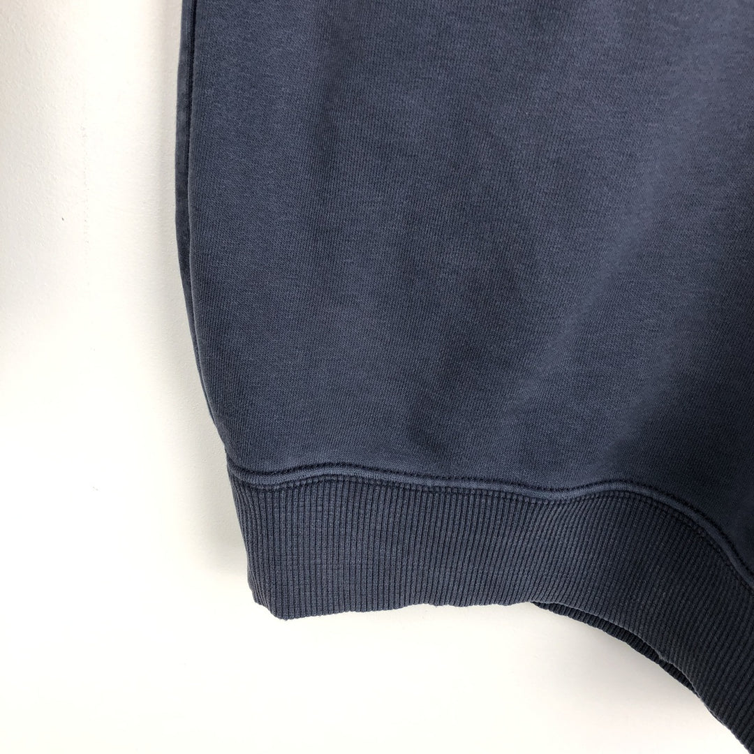 Carhartt ORIGINAL FIT sweatshirt pullover hoodie, men's size M unclear navy blue type Vintage Second Hand