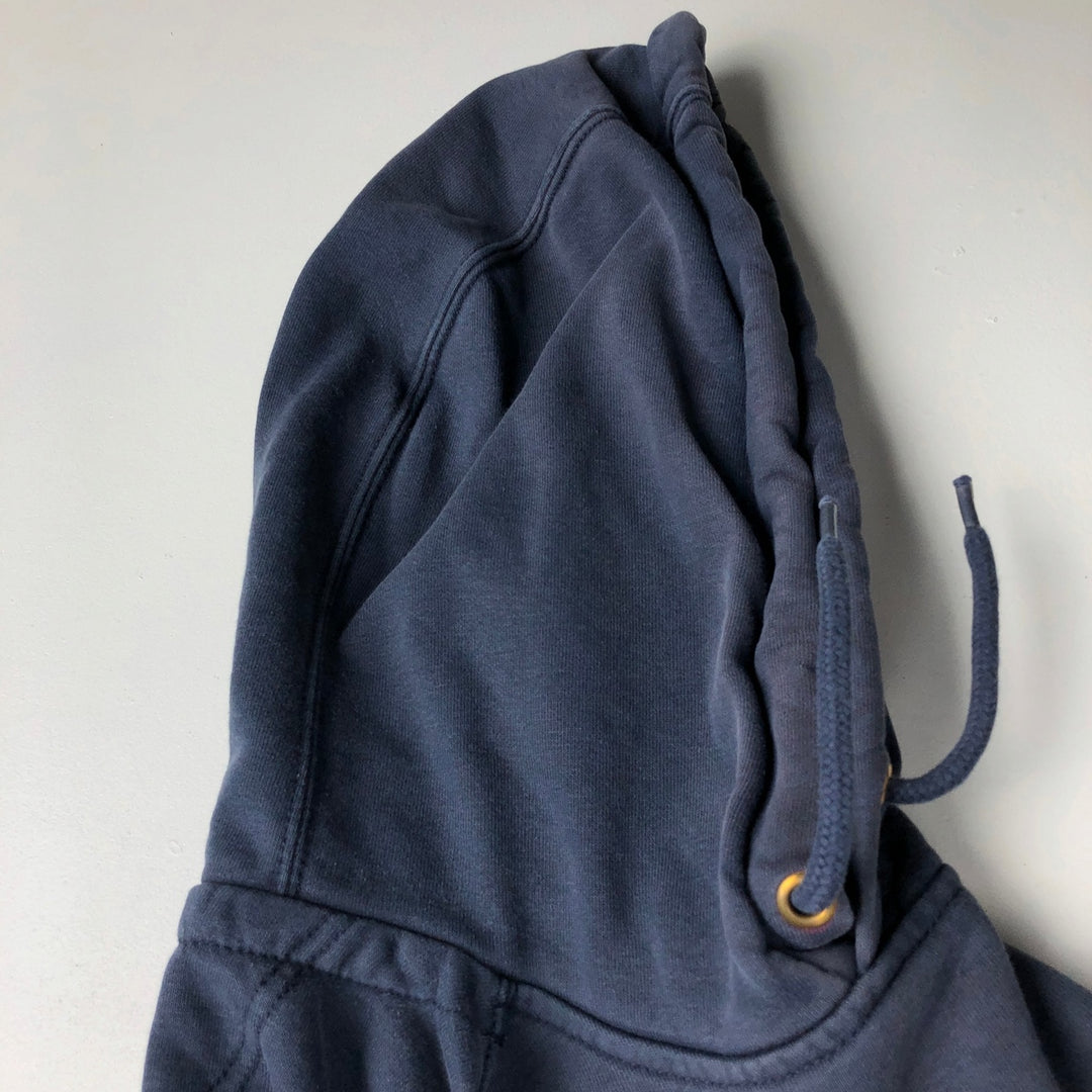 Carhartt ORIGINAL FIT sweatshirt pullover hoodie, men's size M unclear navy blue type Vintage Second Hand