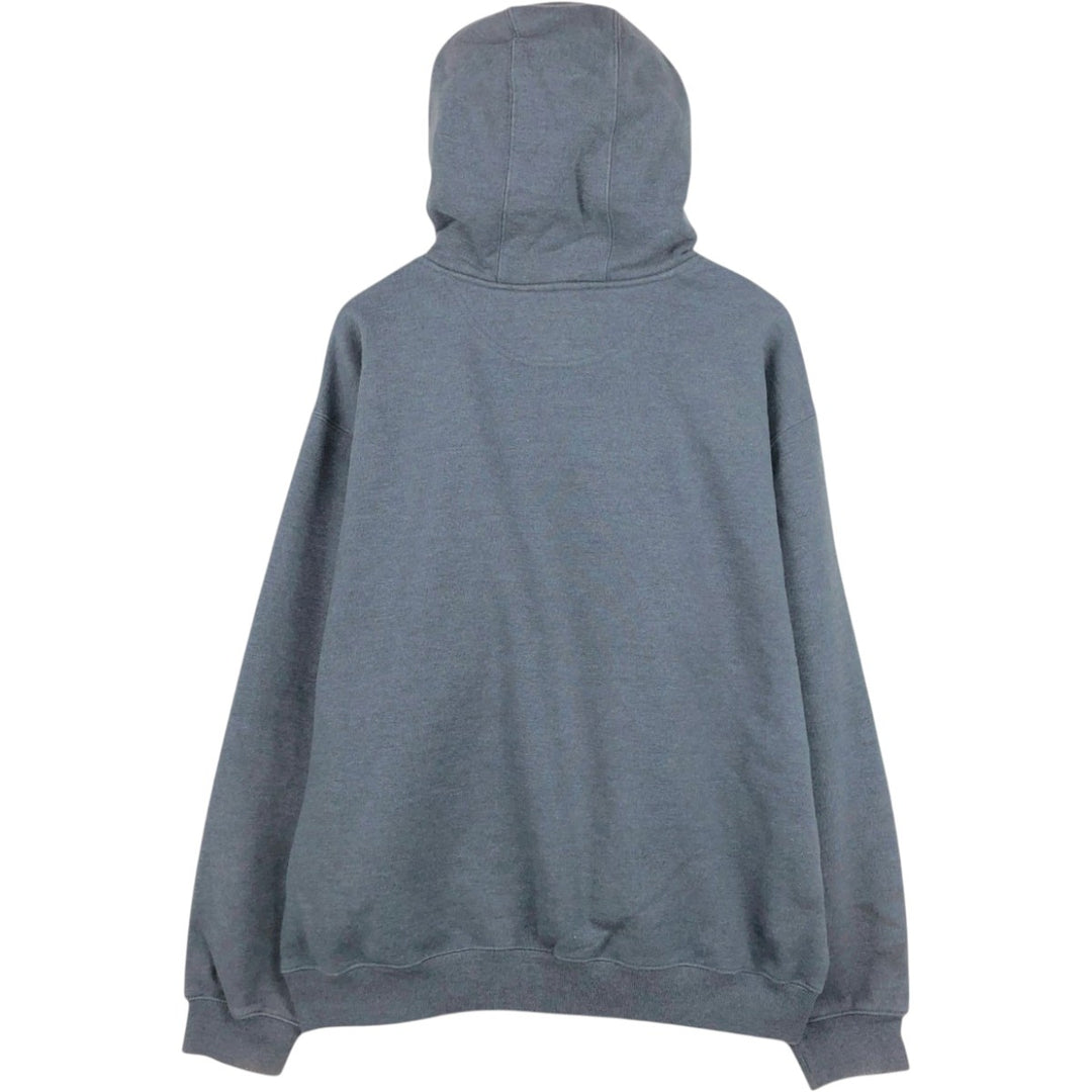 Carhartt Men's XXL Pullover Hoodie cotton Charcoal Vintage Second Hand