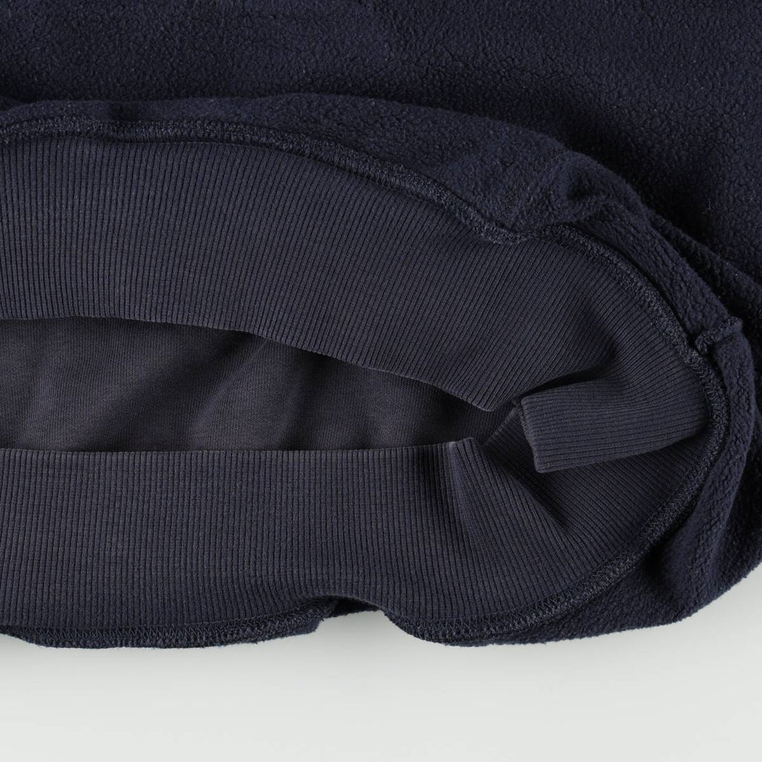 Carhartt ORIGINAL FIT sweatshirt half zip hoodie, men's size L cotton black type Vintage Second Hand