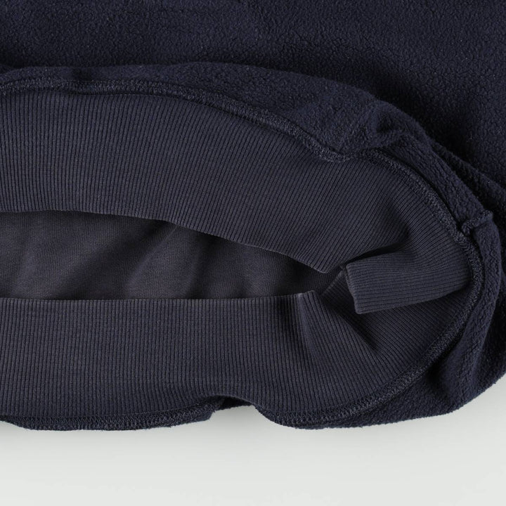 Carhartt ORIGINAL FIT sweatshirt half zip hoodie, men's size L cotton black type Vintage Second Hand