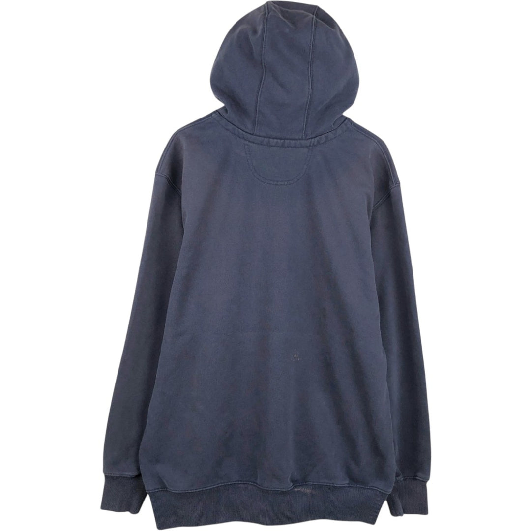 Carhartt ORIGINAL FIT sweatshirt pullover hoodie, men's XL size cotton navy blue type Vintage Second Hand