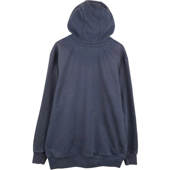 Carhartt ORIGINAL FIT sweatshirt pullover hoodie, men's XL size cotton navy blue type Vintage Second Hand