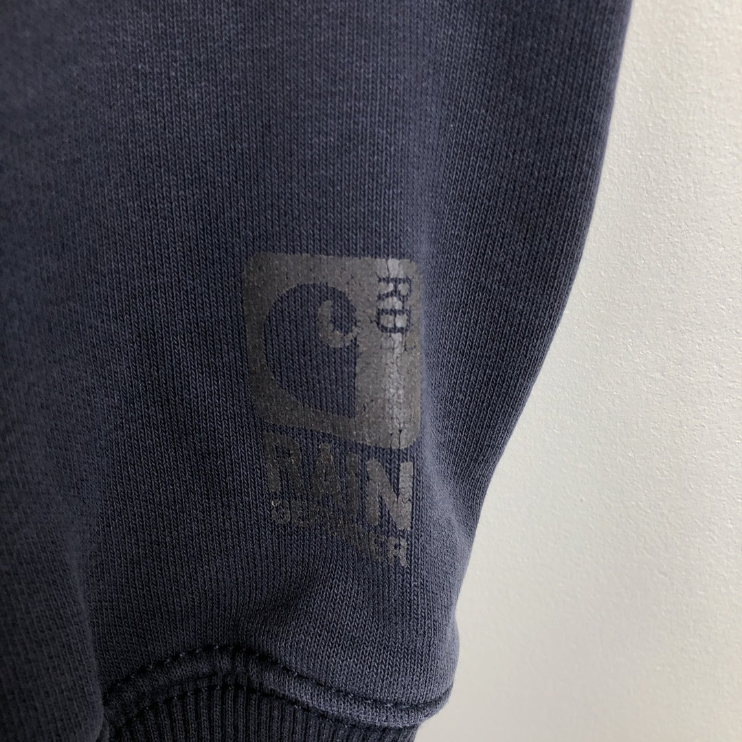 Carhartt ORIGINAL FIT sweatshirt pullover hoodie, men's XL size cotton navy blue type Vintage Second Hand