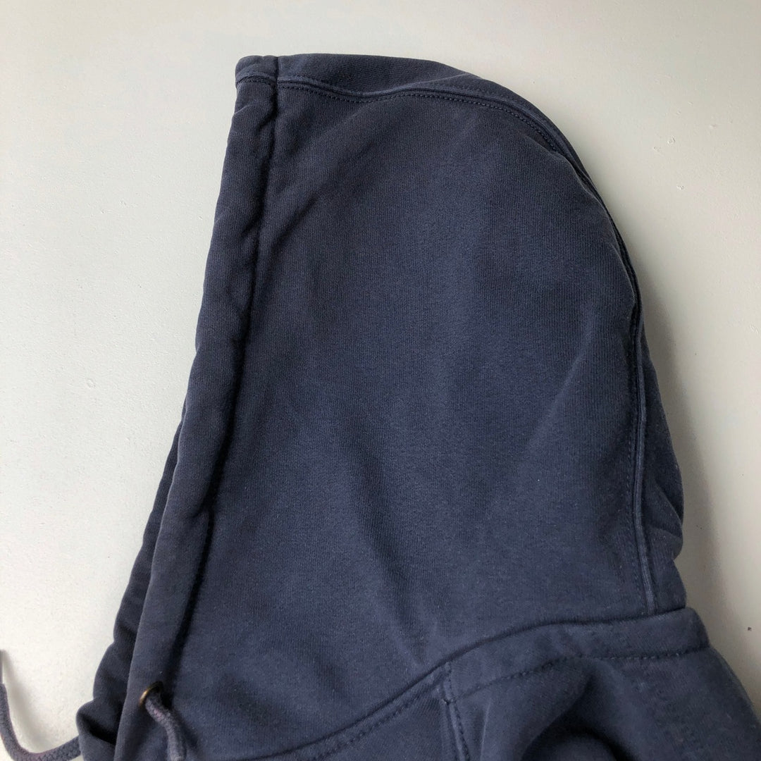 Carhartt ORIGINAL FIT sweatshirt pullover hoodie, men's XL size cotton navy blue type Vintage Second Hand