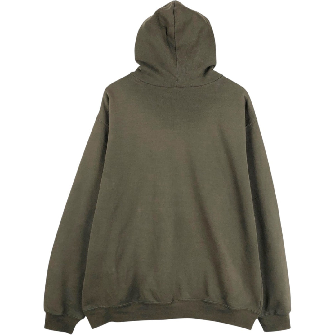 Carhartt Sweat Pullover Hoodie Men's Size L cotton Khaki type Vintage Second Hand