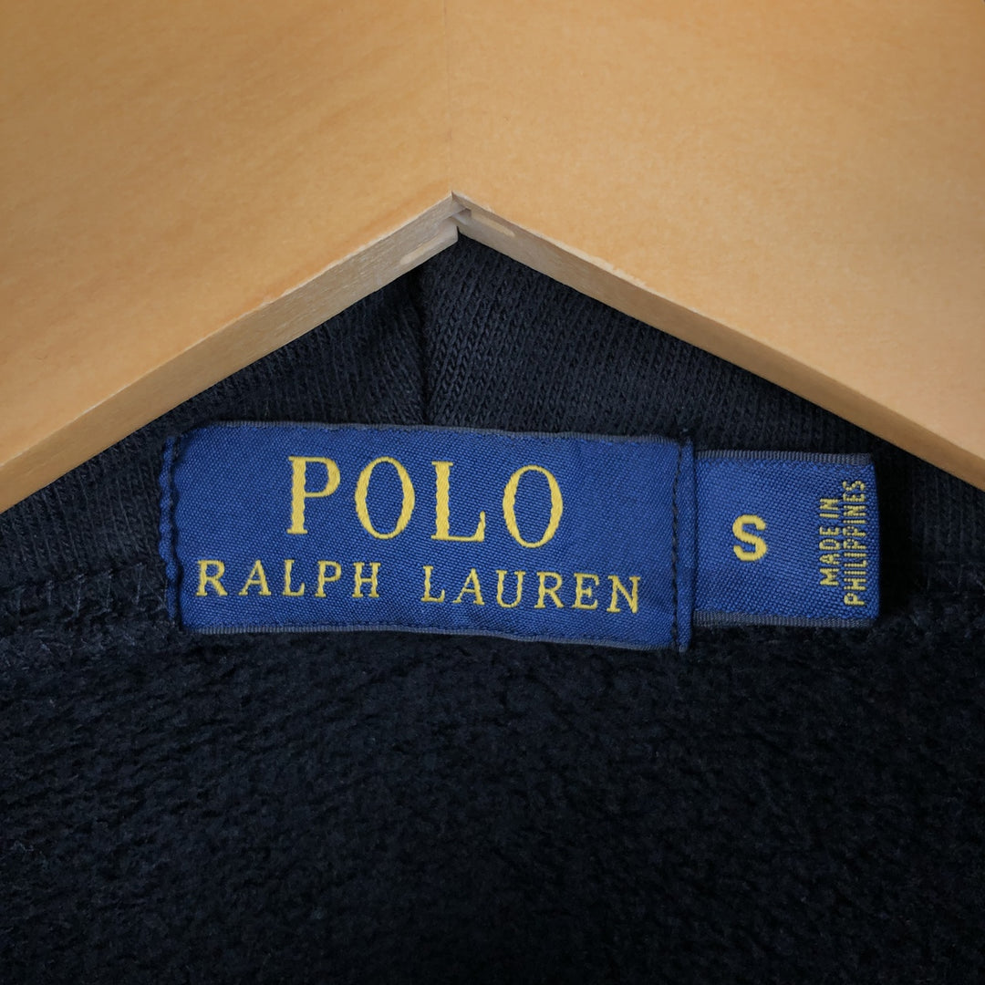 Ralph Lauren POLO RALPH LAUREN Sweatshirt Pullover Hoodie Men's S Size cotton black type Vintage Second Hand