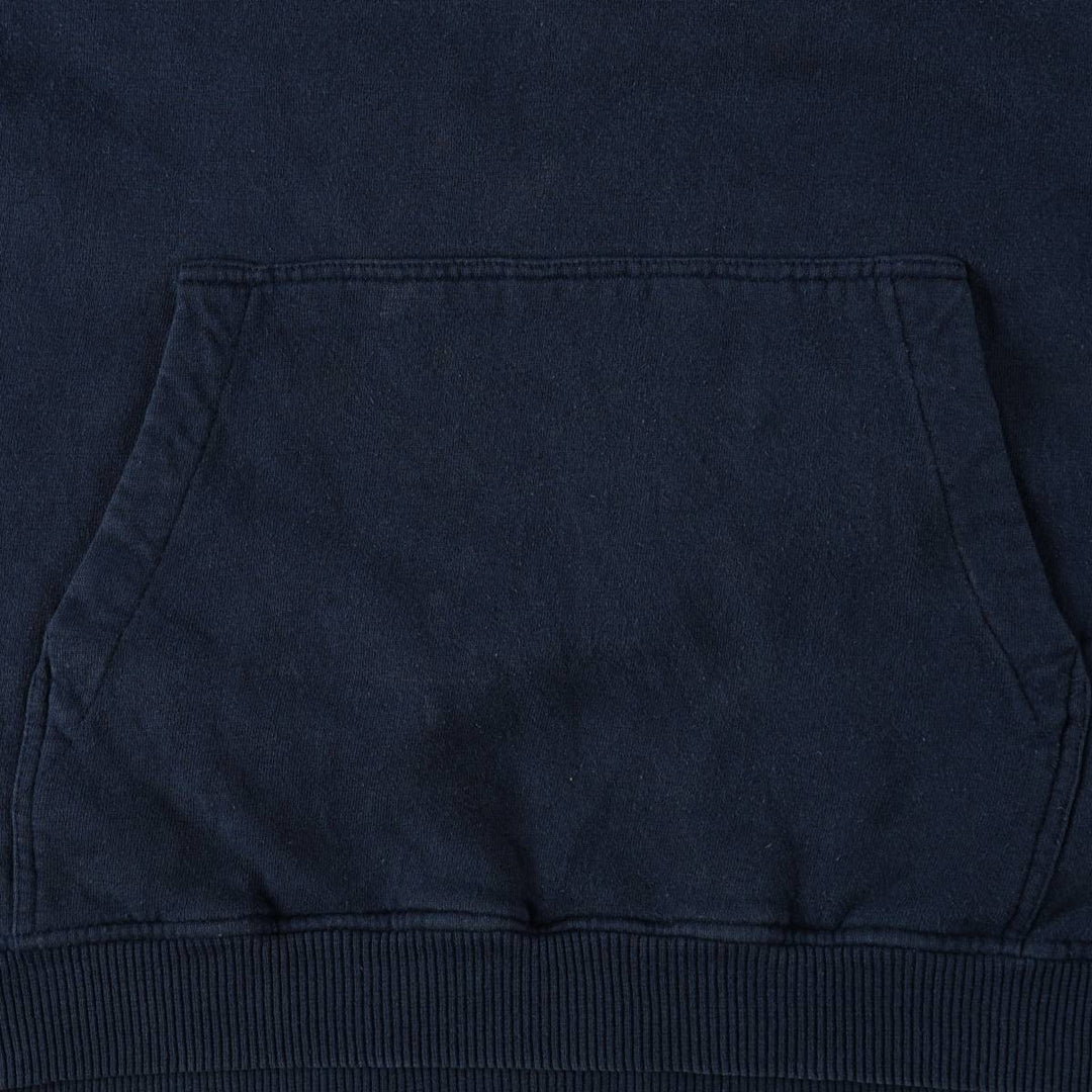 QuikSilver Sweat Pullover Hoodie, Men's Size L (approx.) cotton navy blue type Vintage Second Hand