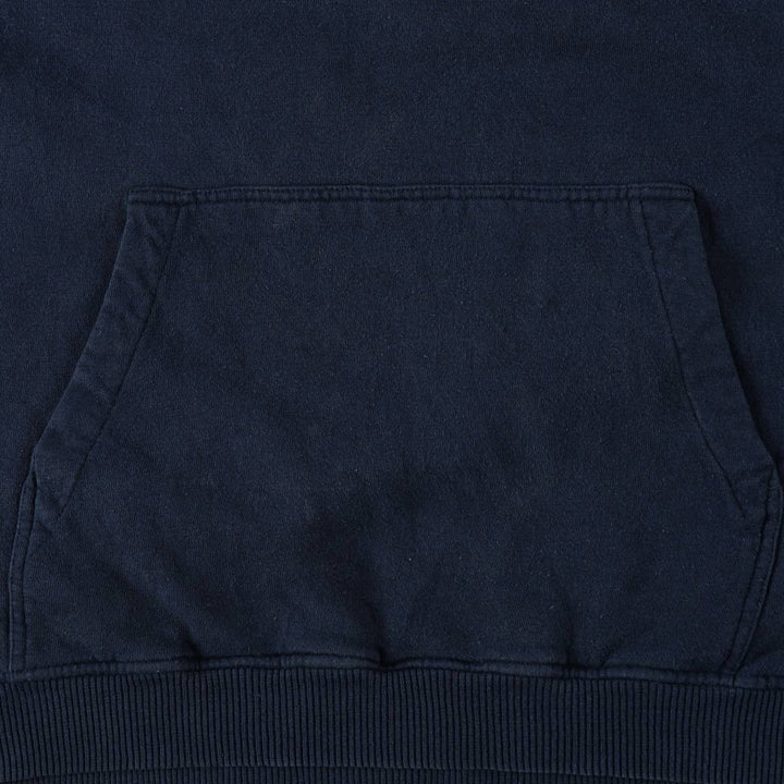 QuikSilver Sweat Pullover Hoodie, Men's Size L (approx.) cotton navy blue type Vintage Second Hand