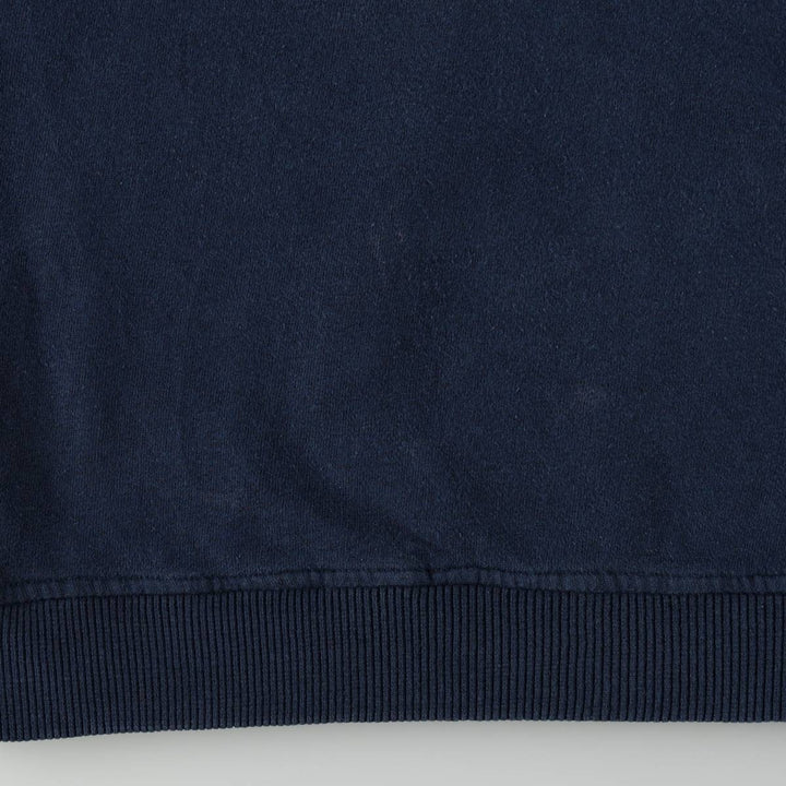 QuikSilver Sweat Pullover Hoodie, Men's Size L (approx.) cotton navy blue type Vintage Second Hand