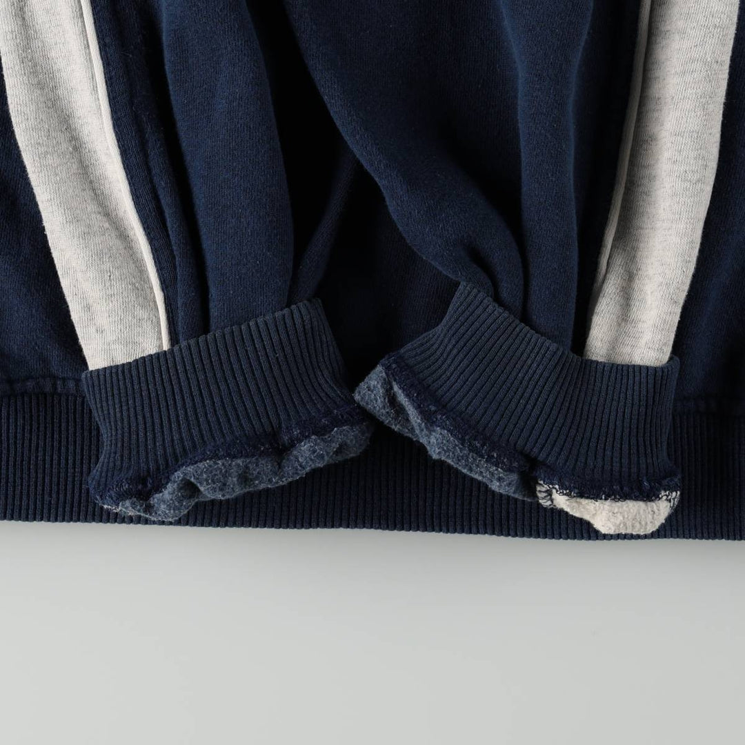 QuikSilver Sweat Pullover Hoodie, Men's Size L (approx.) cotton navy blue type Vintage Second Hand