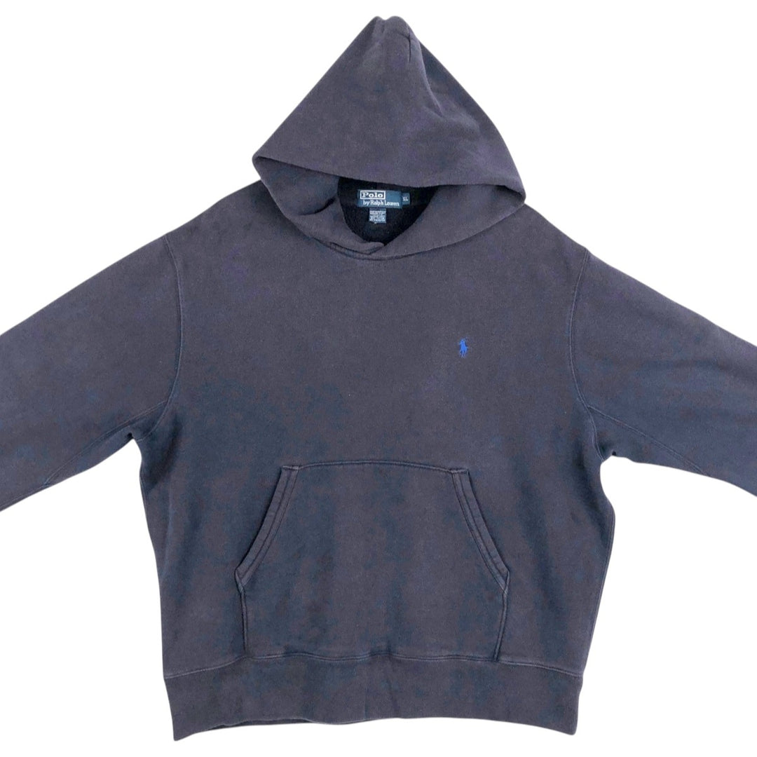 Ralph Lauren POLO by Ralph Lauren Sweatshirt Pullover Hoodie Men's XL cotton navy blue type Vintage Second Hand