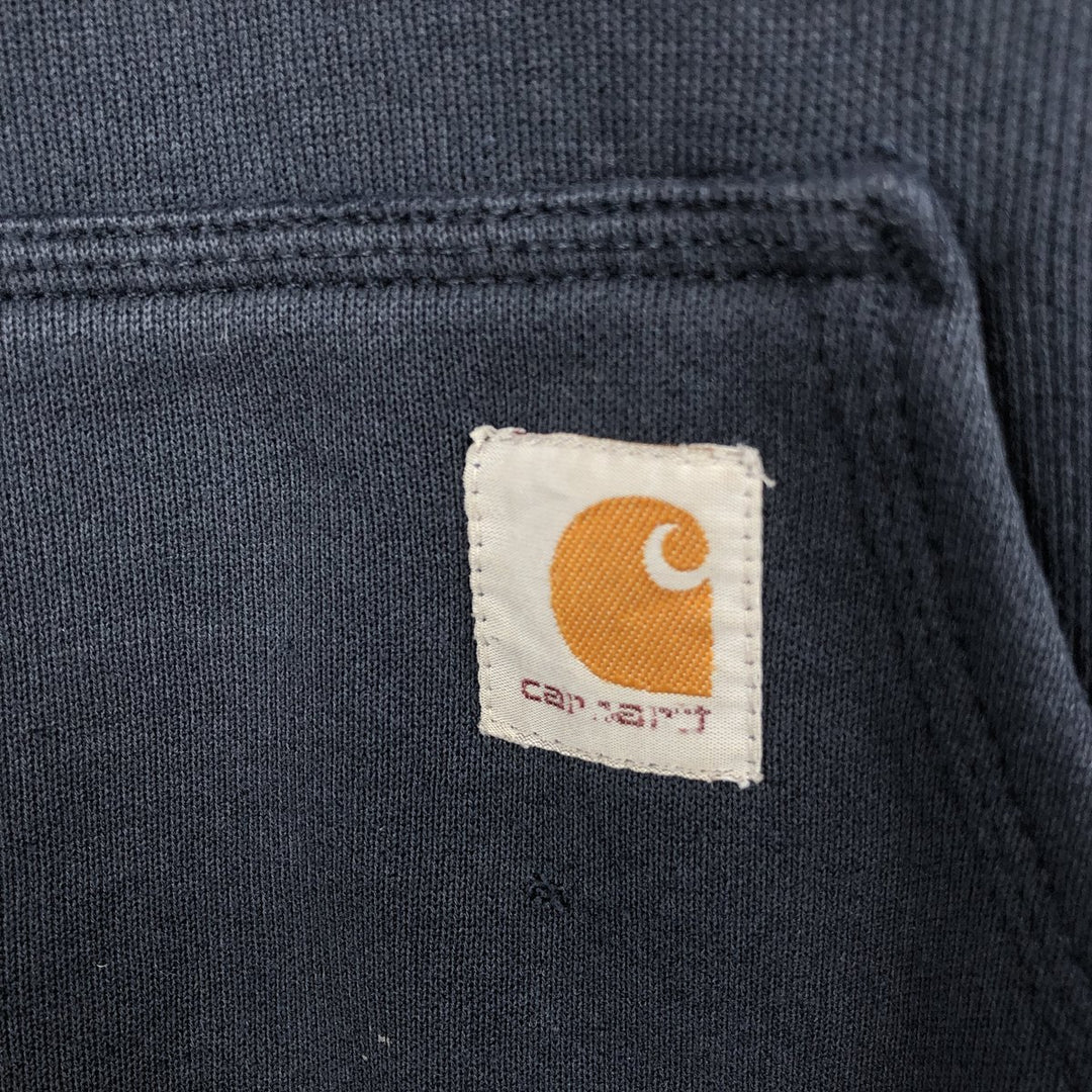 Carhartt ORIGINAL FIT Camouflage Pattern Sweatshirt Pullover Hoodie, Men's Size L (approx.) cotton navy blue type Vintage Second Hand