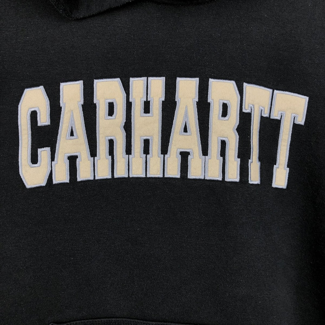 Carhartt Loose Fit Sweat Pullover Hoodie, Men's L size cotton black type Vintage Second Hand