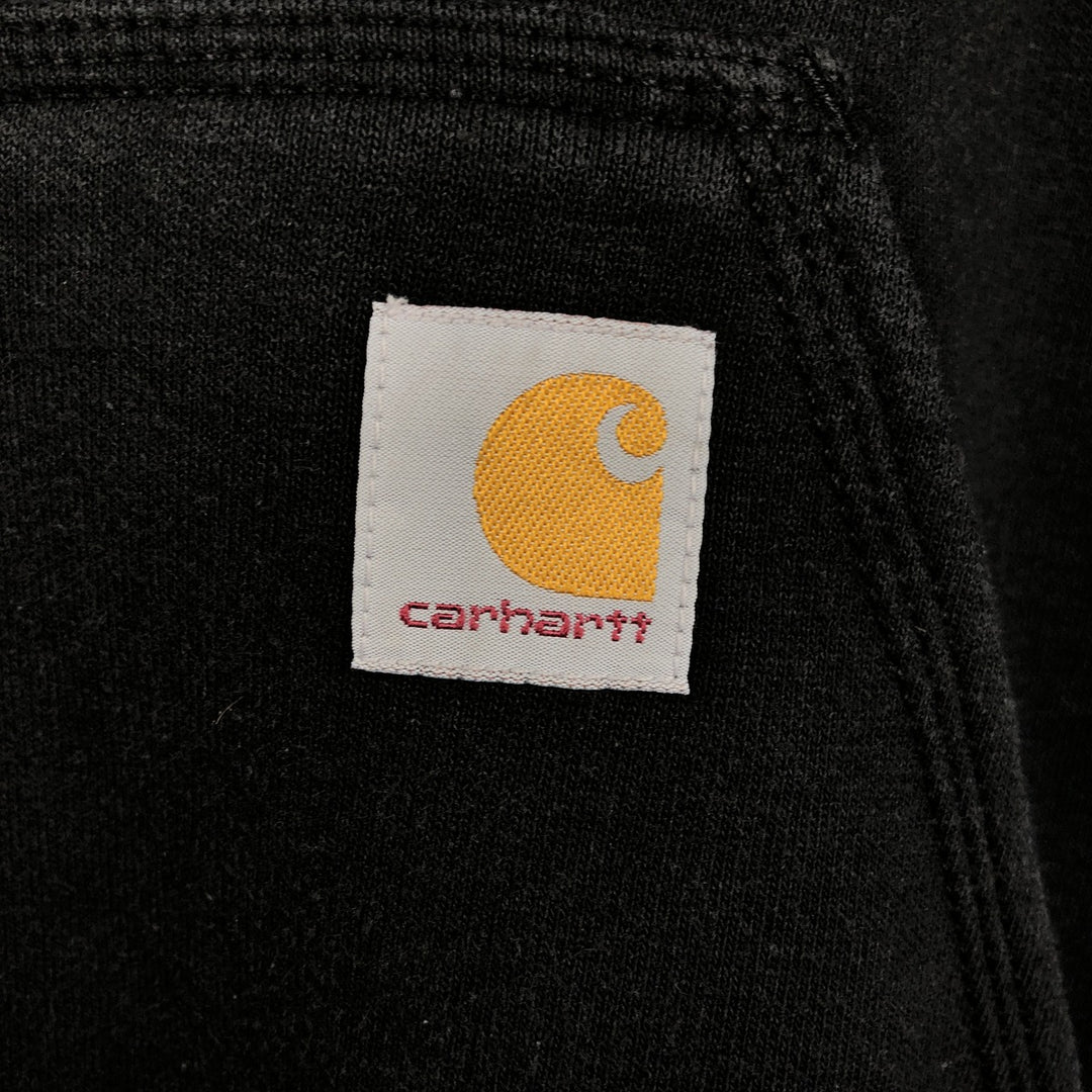 Carhartt Loose Fit Sweat Pullover Hoodie, Men's L size cotton black type Vintage Second Hand