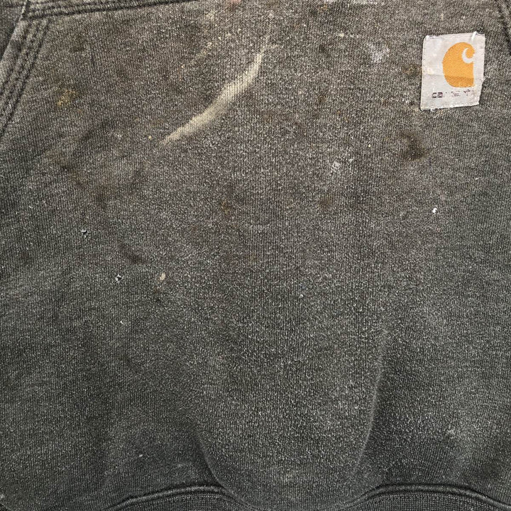 Carhartt Loose Fit Sweat Pullover Hoodie, Men's M Size cotton gray type Vintage Second Hand