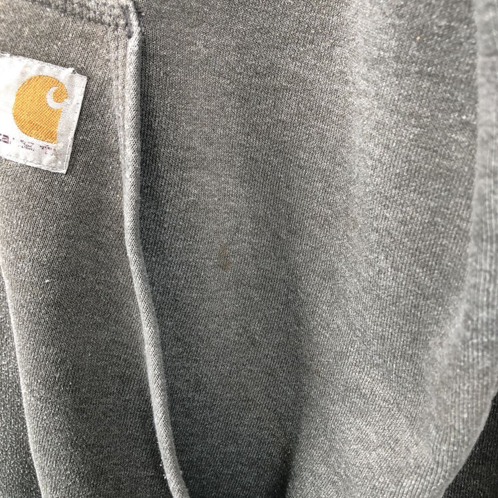 Carhartt Loose Fit Sweat Pullover Hoodie, Men's M Size cotton gray type Vintage Second Hand