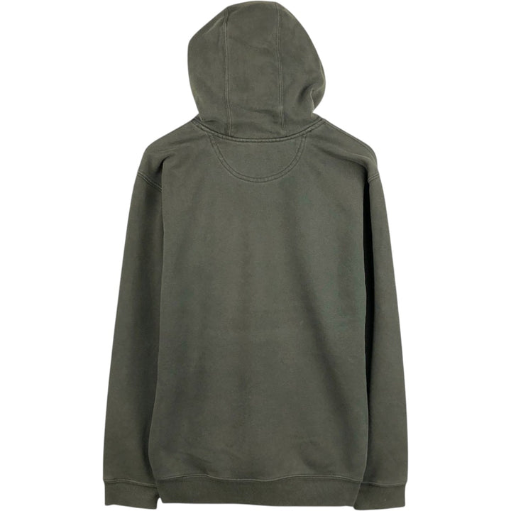 Carhartt Sweat Pullover Hoodie, Men's M Size cotton Khaki type Vintage Second Hand