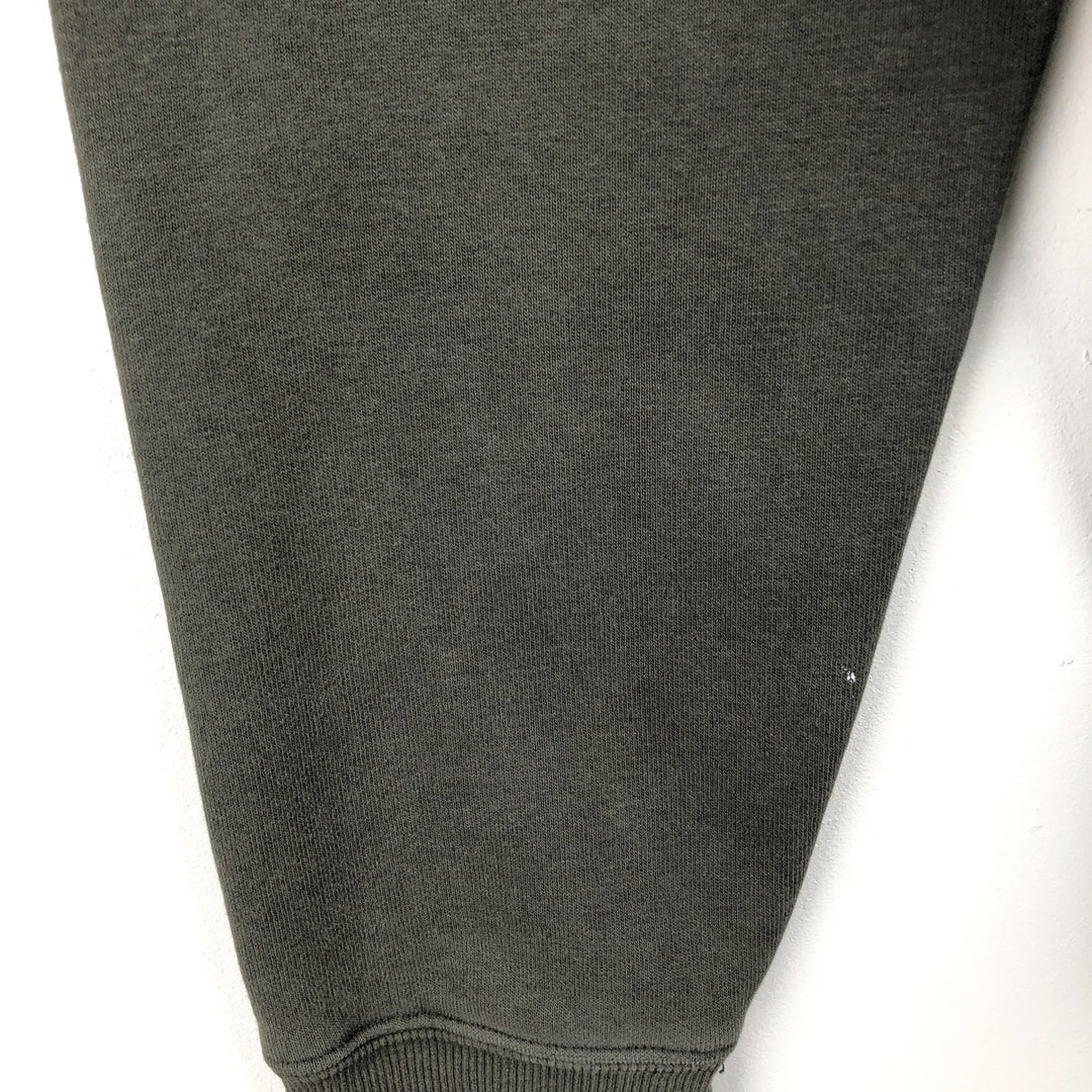 Carhartt Sweat Pullover Hoodie, Men's M Size cotton Khaki type Vintage Second Hand