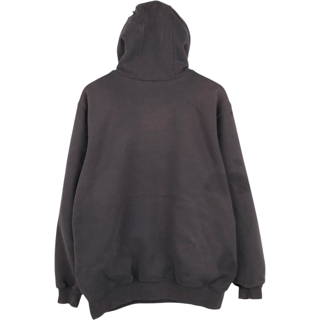 Carhartt Sweat Pullover Hoodie, Men's M Size cotton brown type Vintage Second Hand