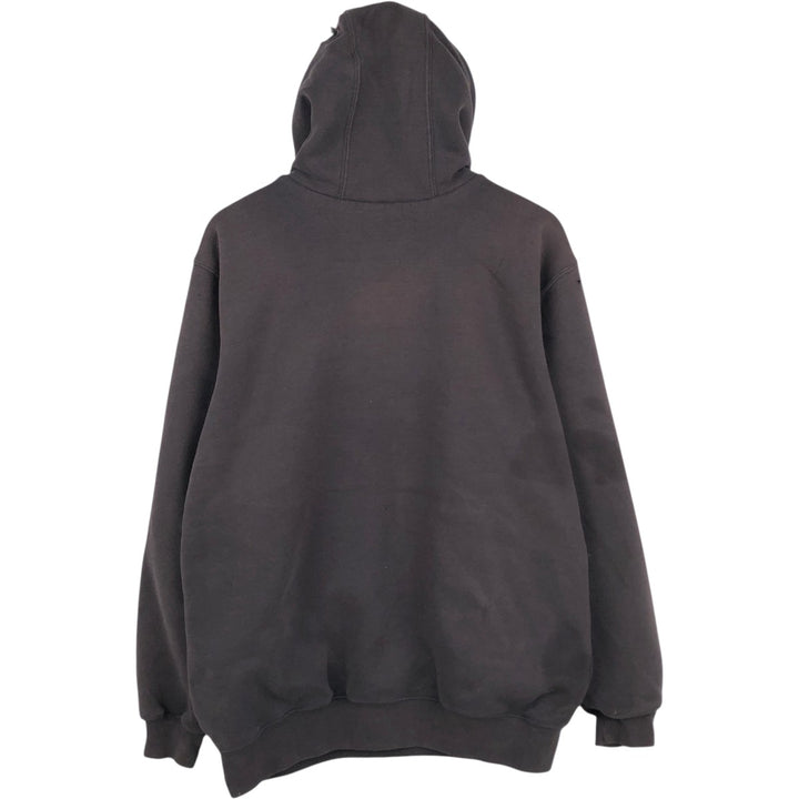 Carhartt Sweat Pullover Hoodie, Men's M Size cotton brown type Vintage Second Hand