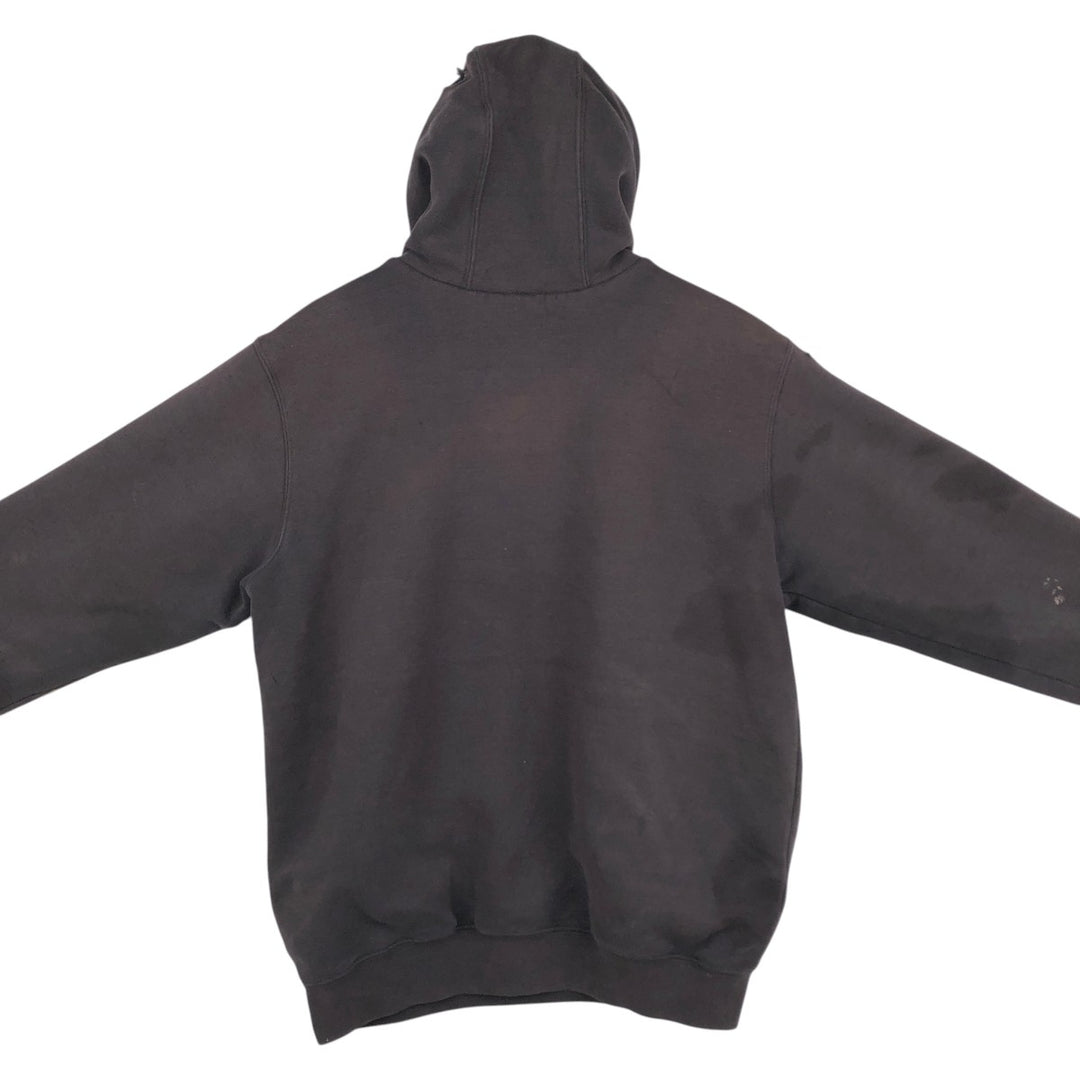 Carhartt Sweat Pullover Hoodie, Men's M Size cotton brown type Vintage Second Hand