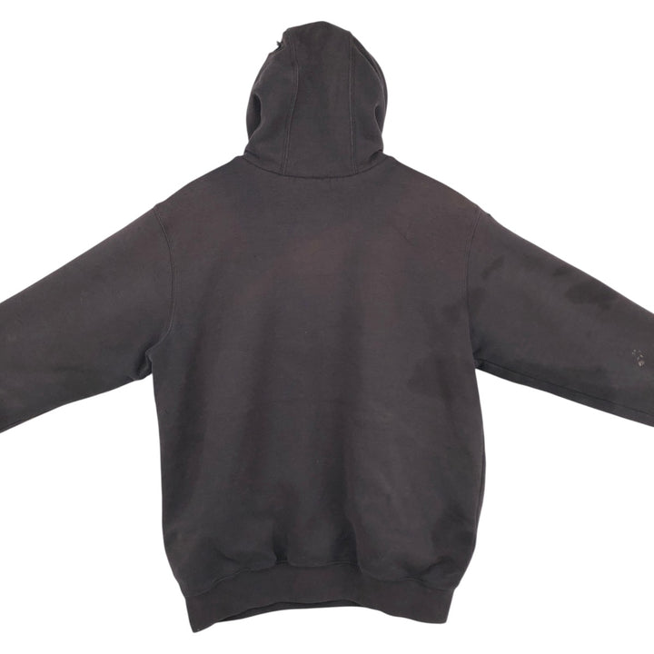 Carhartt Sweat Pullover Hoodie, Men's M Size cotton brown type Vintage Second Hand