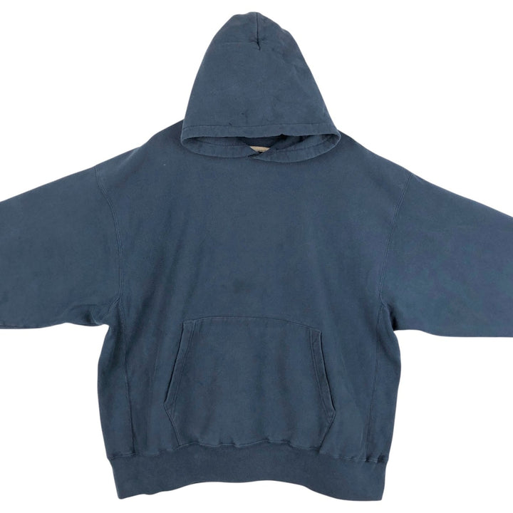 Champion PREMIUM REVERSE WEAVE Sweat Pullover Hoodie (Men's XXL equivalent) unclear navy blue type Vintage Second Hand