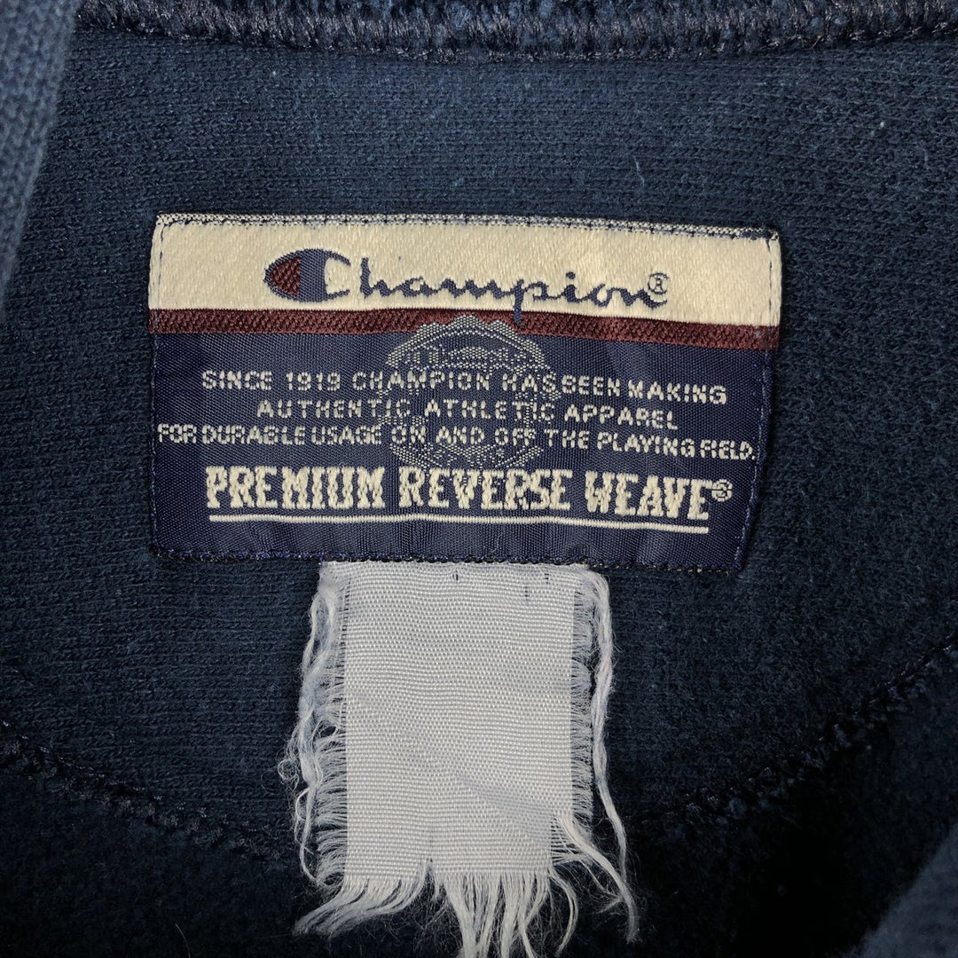Champion PREMIUM REVERSE WEAVE Sweat Pullover Hoodie (Men's XXL equivalent) unclear navy blue type Vintage Second Hand