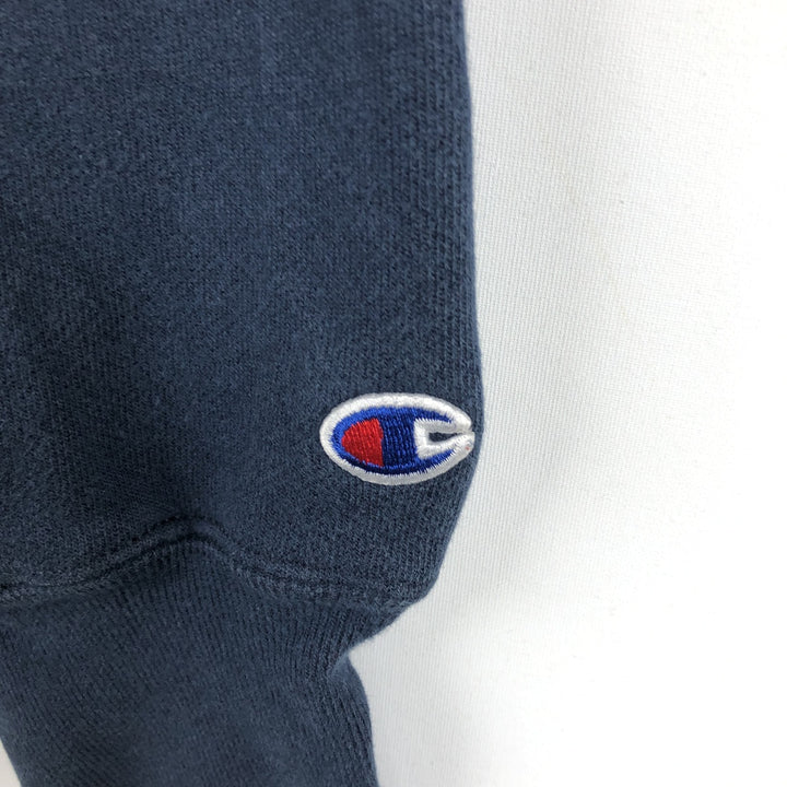 Champion PREMIUM REVERSE WEAVE Sweat Pullover Hoodie (Men's XXL equivalent) unclear navy blue type Vintage Second Hand